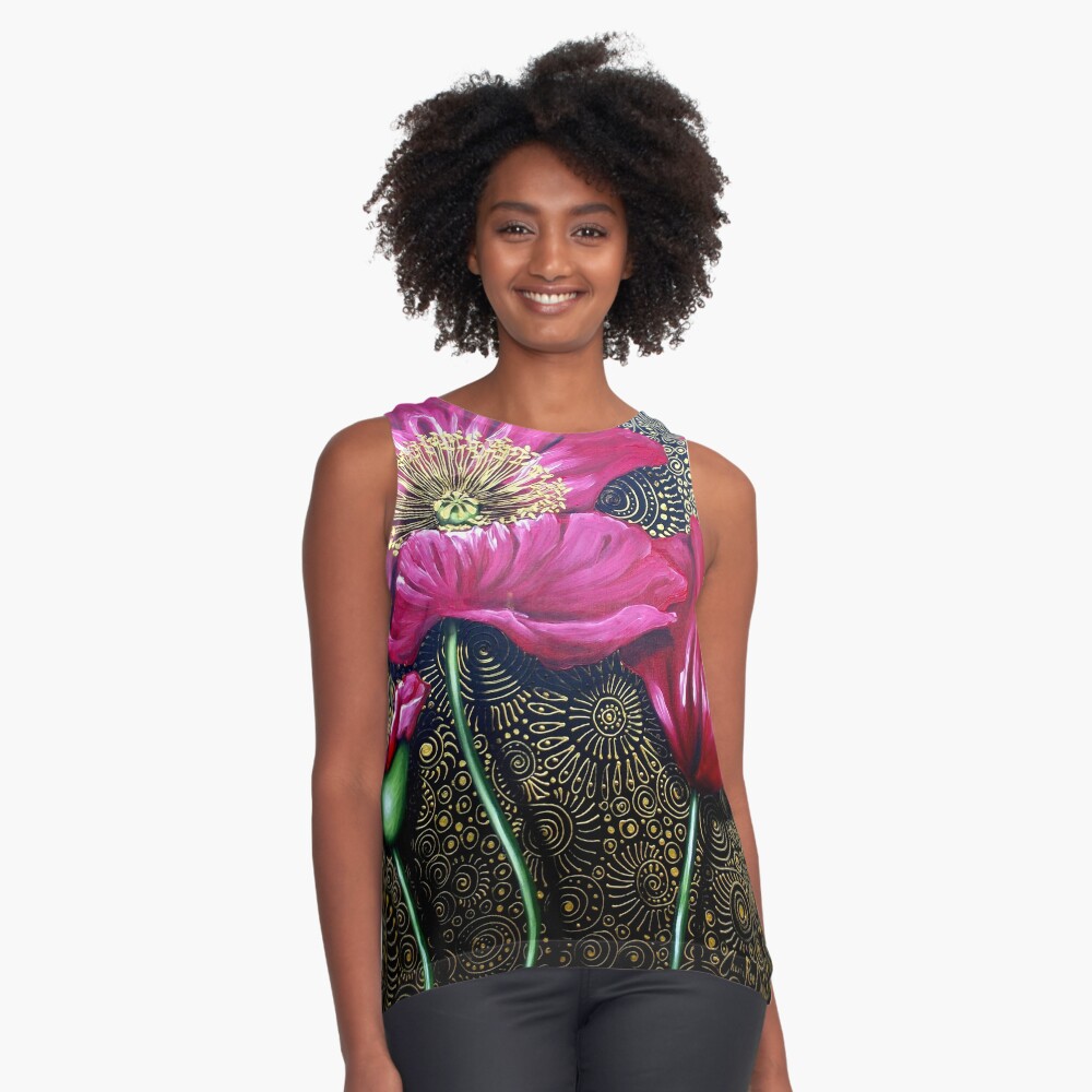 Item preview, Sleeveless Top designed and sold by cheriedirksen.