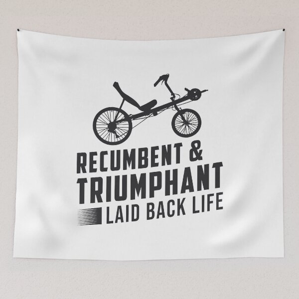 Item preview, Tricycle Recumbent & Triumphant Vintage Retro designed and sold by tshirtconcepts.