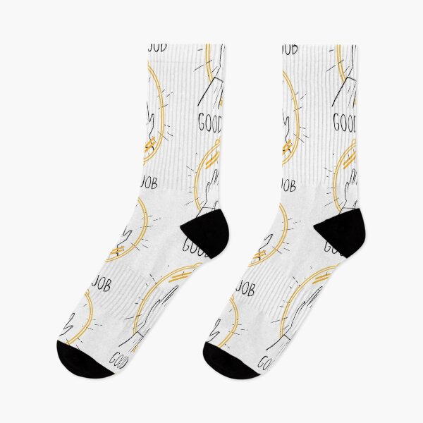 Item preview, Good Job | White | Adult Life | Go You | High Five | Gold | Well Done designed and sold by itsokaybyme.