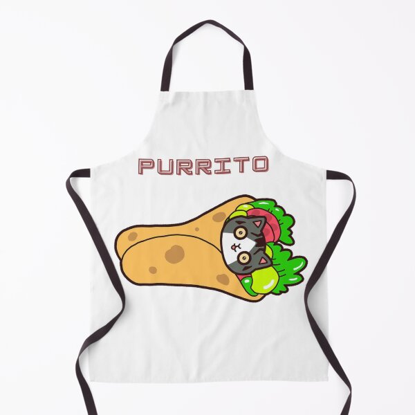 Item preview, Purrito | Cat in a Burrito Funny Food Kitty Salsa Guac Kitten a Gift for your cat designed and sold by Maniacteeshop.