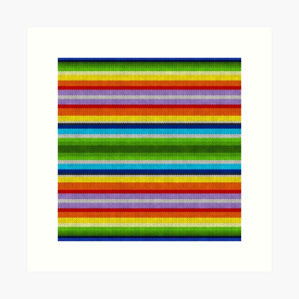 Aperçu de l'œuvre Serape mexicain traditionnel #1 créée et vendue par k9printart.