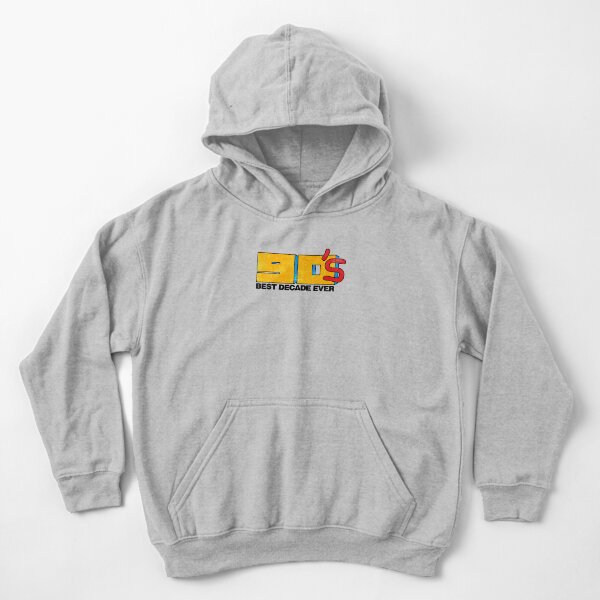 Best decade ever Kids Pullover Hoodie