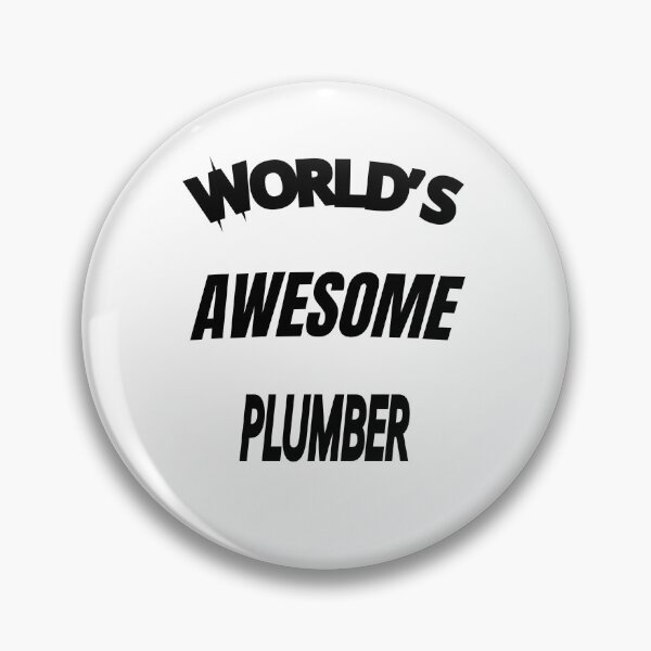 Item preview, World's Awesome Plumber designed and sold by WowAllinOne.