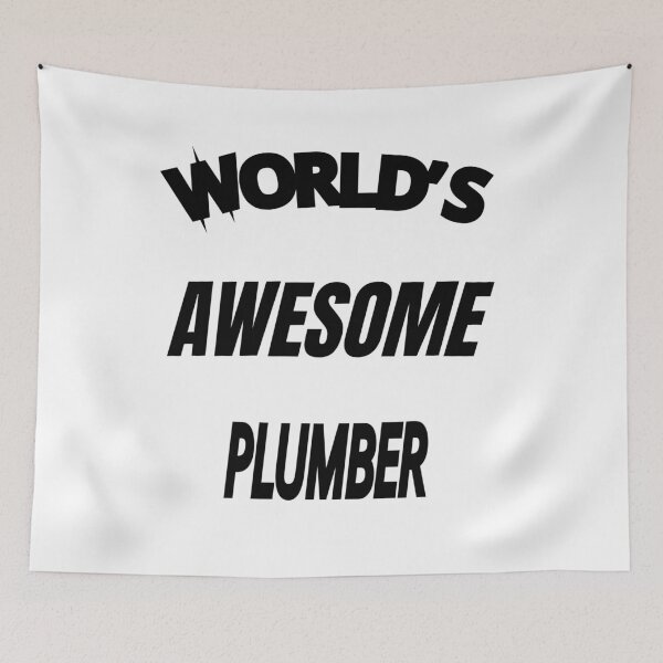 Item preview, World's Awesome Plumber designed and sold by WowAllinOne.