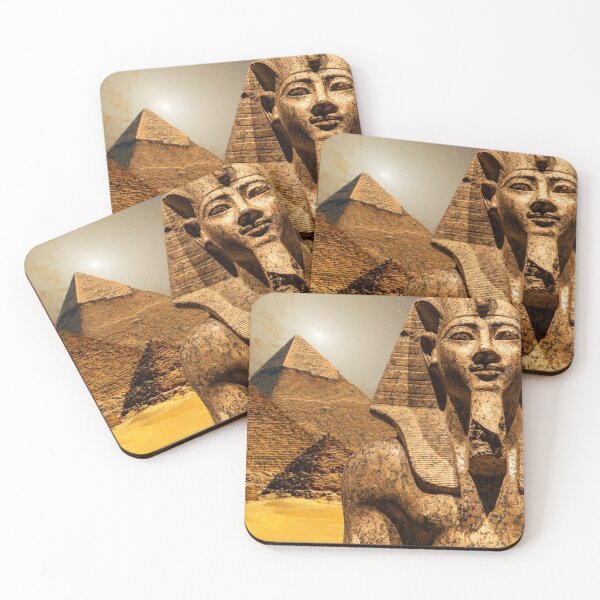 Item preview, Egypt Pyramid and Pharaoh Statue designed and sold by lollypopstore.