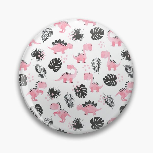 Item preview, Pink Dinosaur Seamless Pattern, Dinosaur Seamless Pattern Design designed and sold by graphic-genie.