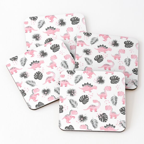 Item preview, Pink Dinosaur Seamless Pattern, Dinosaur Seamless Pattern Design designed and sold by graphic-genie.