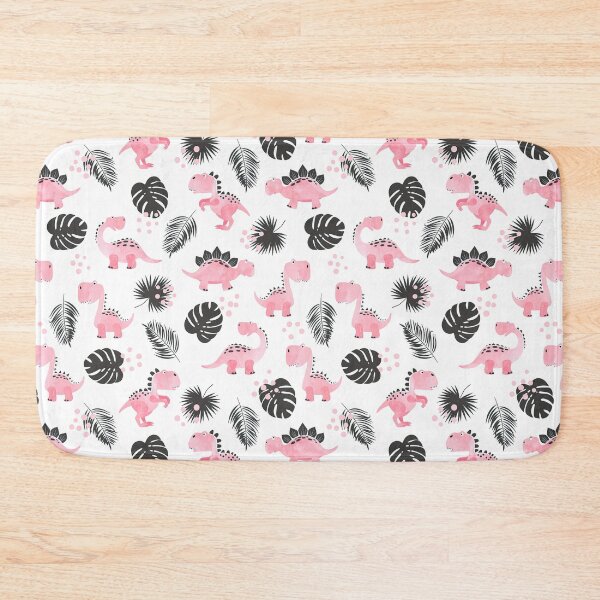 Item preview, Pink Dinosaur Seamless Pattern, Dinosaur Seamless Pattern Design designed and sold by graphic-genie.