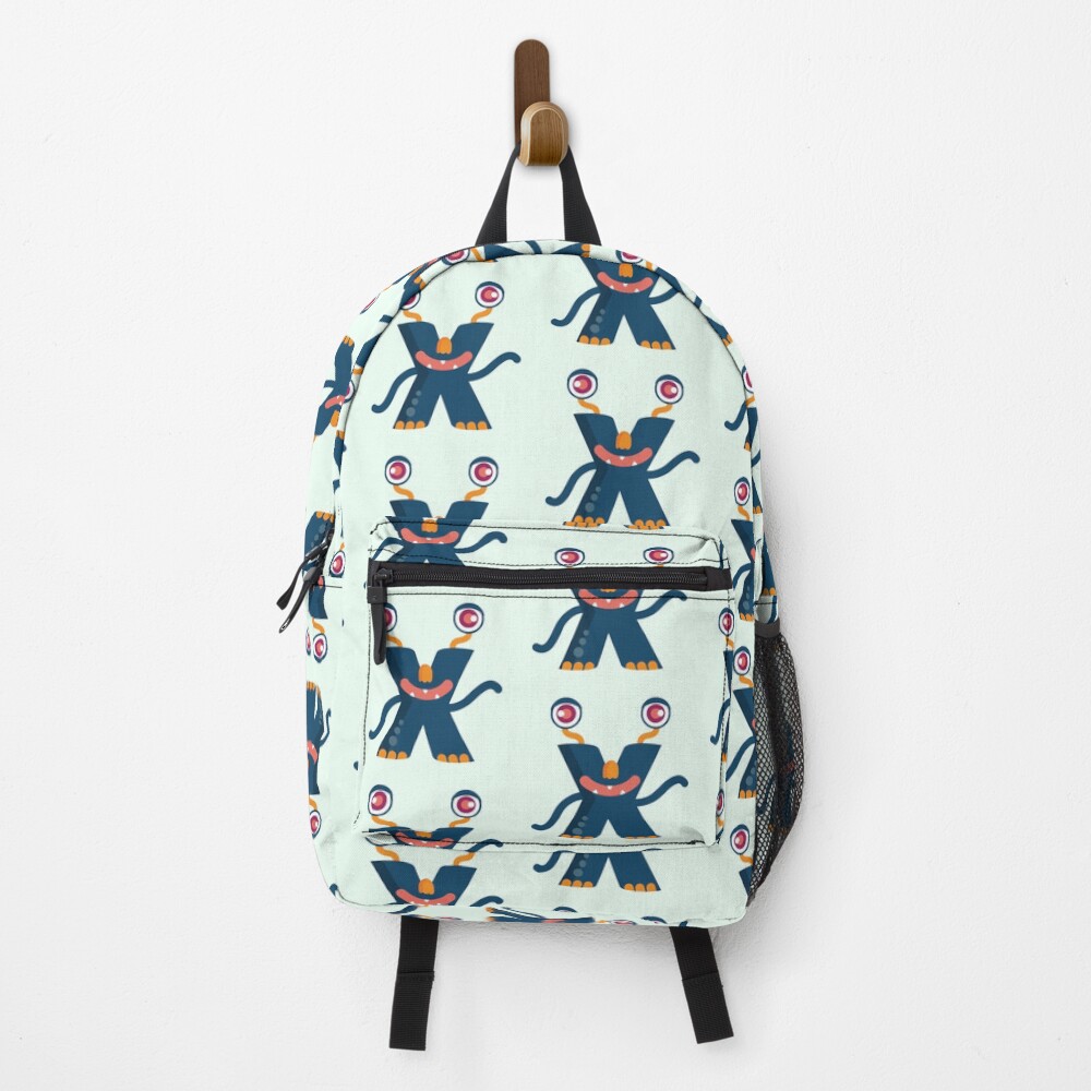 Vista previa del artículo con la obra «Mochila», diseñado y vendido por StickerChest.