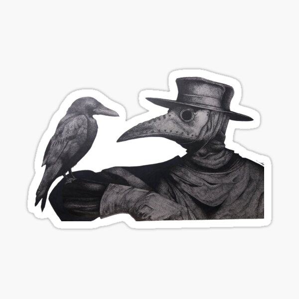 Plague Doctor Sticker
