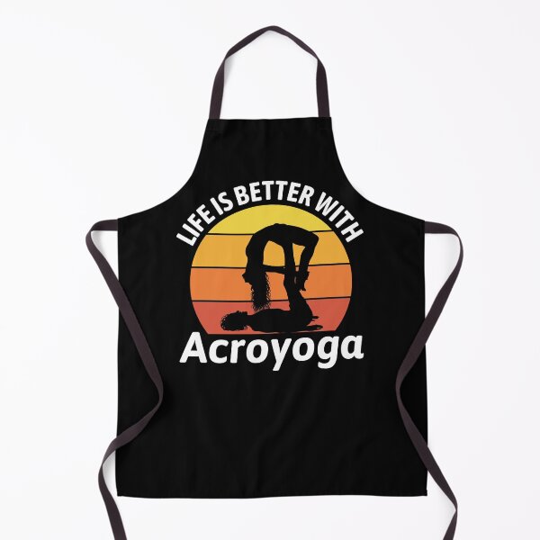 Item preview, Acroyoga Vintage Retro Funny designed and sold by CuteDesigns1.