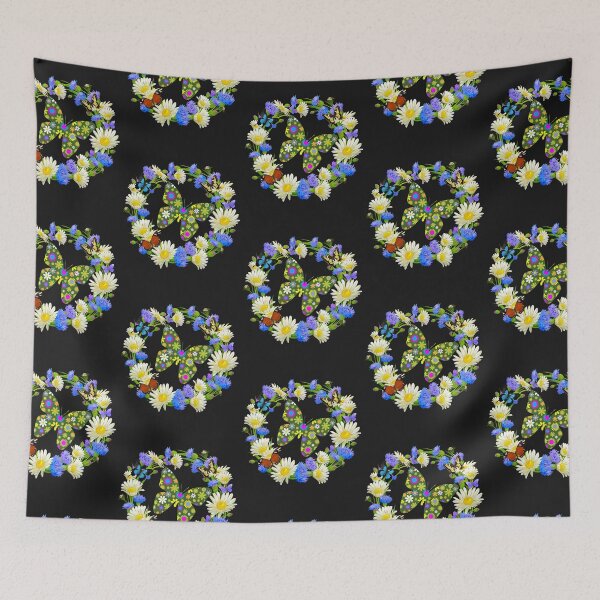 Item preview, Beautiful Multicolors Flowers And Butterflies designed and sold by BhavyaBathla.