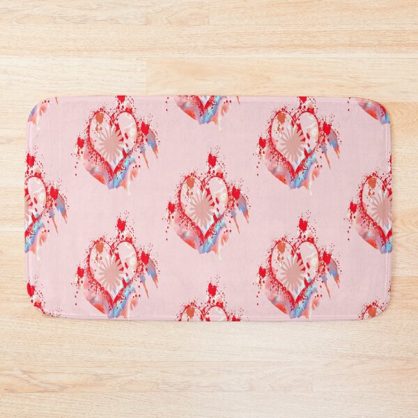 Item preview, Graphic Psychedelic Abstract  Heart Design,Trippy Psychedelic Arte Abstracto designed and sold by Adri Barnard.