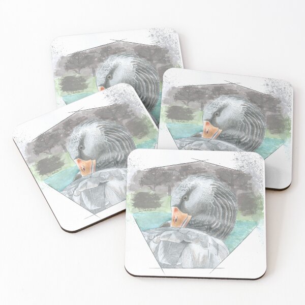 Item preview, Greylag Goose Draw - Anser anser designed and sold by Franckermit.
