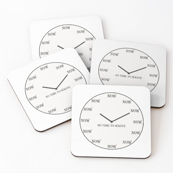 Item preview, No time to waste designed and sold by WalderDesign.