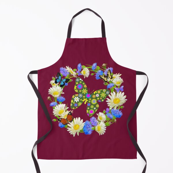 Item preview, Beautiful Multicolors Flowers And Butterflies designed and sold by BhavyaBathla.