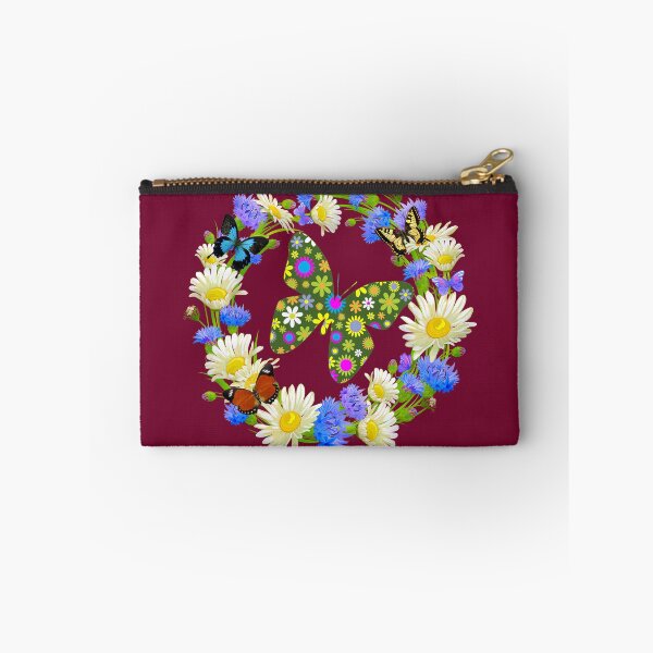 Item preview,  Beautiful Multicolors Flowers And Butterflies designed and sold by BhavyaBathla.
