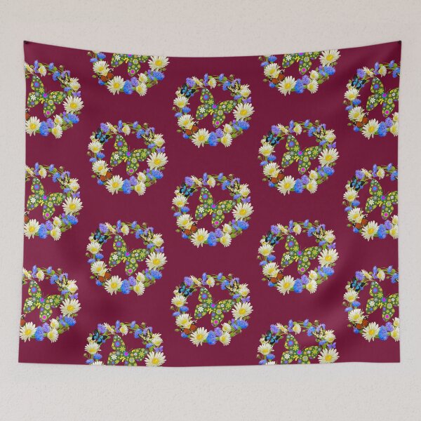 Item preview,  Beautiful Multicolors Flowers And Butterflies designed and sold by BhavyaBathla.
