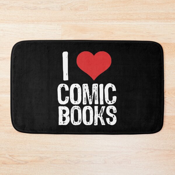 Item preview, I Love Comic Books designed and sold by The "I Love Everything" Shop.