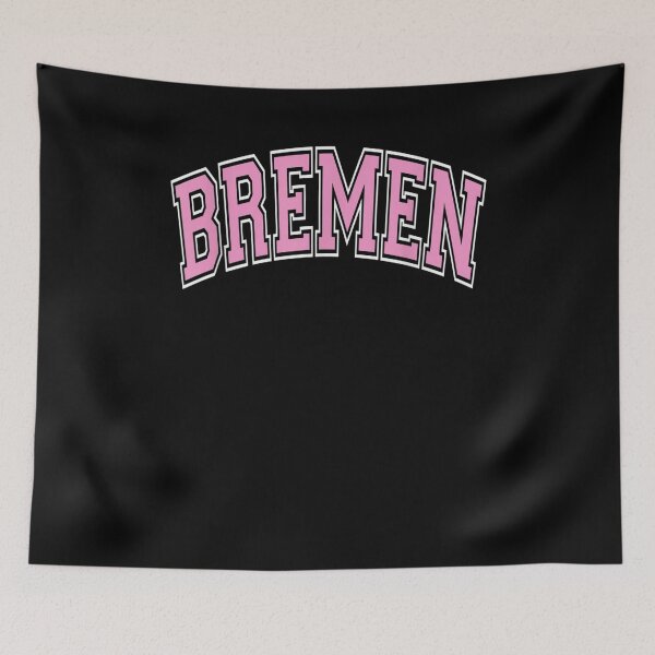Item preview, Bremen Germany Varsity Style Pink Text Gift  designed and sold by caral8.