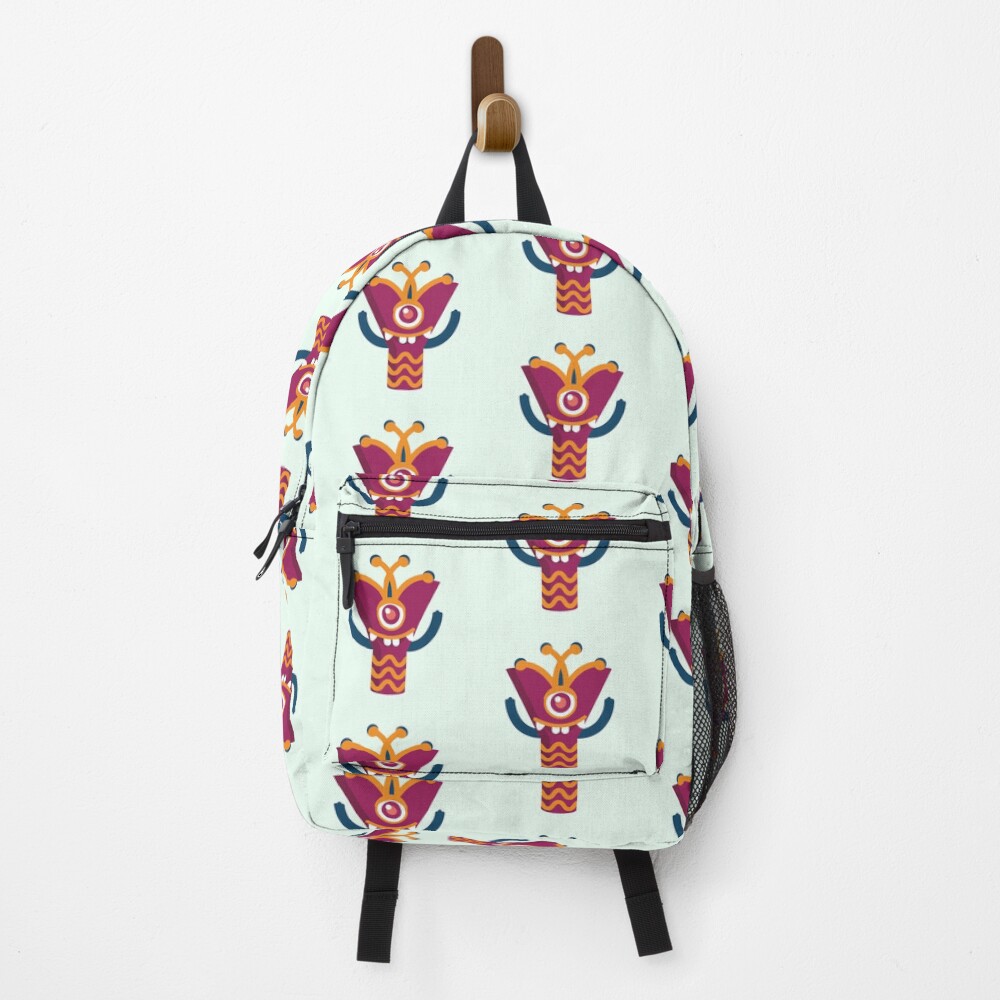 Vista previa del artículo con la obra «Mochila», diseñado y vendido por StickerChest.