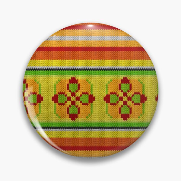 Item preview, Mexican knitted ornament  #4 designed and sold by k9printart.
