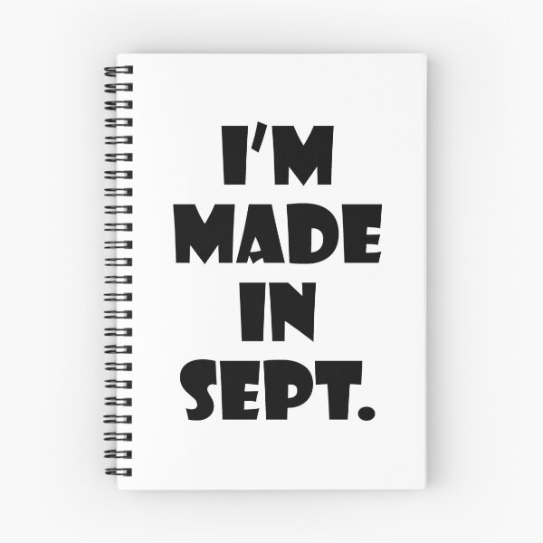 Aperçu de l'œuvre je suis fait en septembre créée et vendue par ephdesigns.