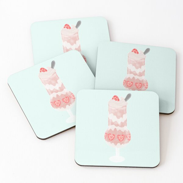 Item preview, strawberry milkshake designed and sold by reembakes.