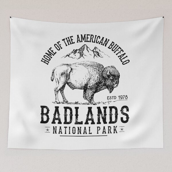 Item preview, Badlands National Park T shirt Buffalo Bison South Dakota designed and sold by goldapple993.