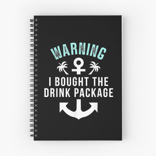 Item preview, Warning I Bought The Drink Package Gift  designed and sold by caral8.