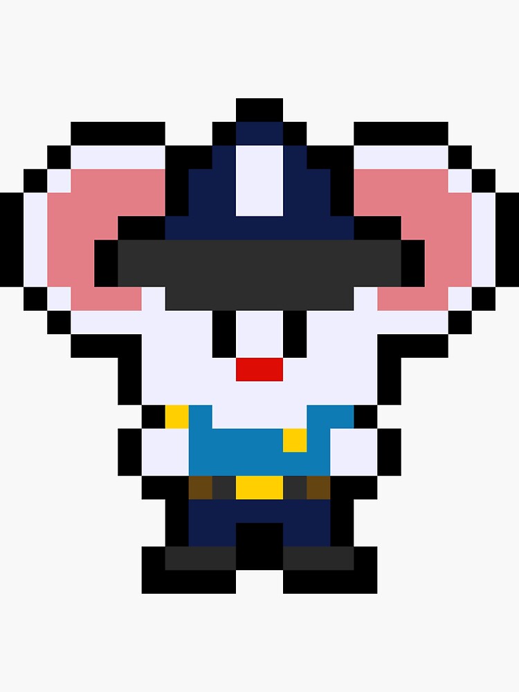 "Pixel Mappy" Sticker by ImpishMATT | Redbubble