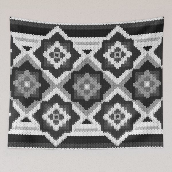 Item preview, Mexican knitted ornament  #6 designed and sold by k9printart.