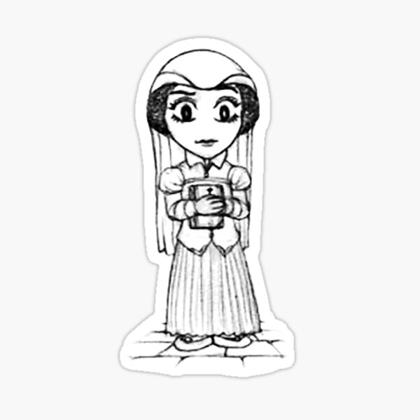 Wee Mary, Queen of Scots Sticker