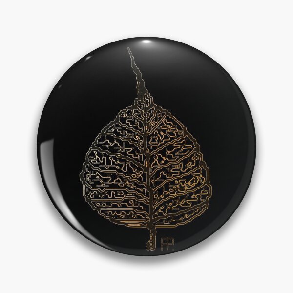 Item preview, Golden leaf of bodhi tree designed and sold by Anna Ratkevich.