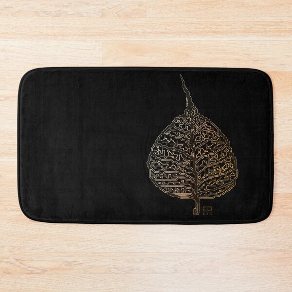 Item preview, Golden leaf of bodhi tree designed and sold by Anna Ratkevich.
