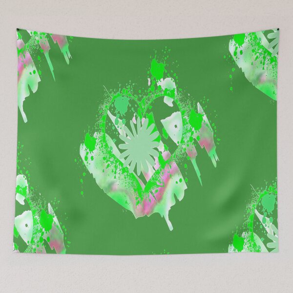Item preview, Graphic Psychedelic Abstract  Heart Design, nr 3,Trippy Psychedelic Arte Abstracto designed and sold by Adri Barnard.