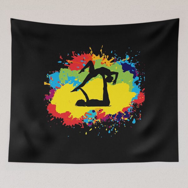 Item preview, Acroyoga Watercolor designed and sold by CuteDesigns1.