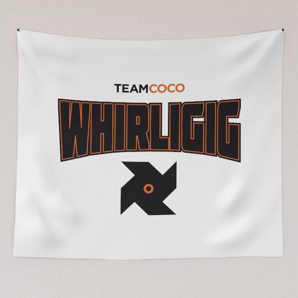 Item preview, Whirligig Superhero Logo Conan O'Brien Needs A Friend  designed and sold by JF Designs.