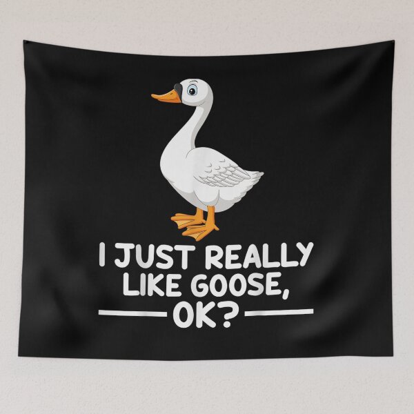 Item preview, I Just Really Like Goose Ok Funny Goose Gift  designed and sold by caral8.