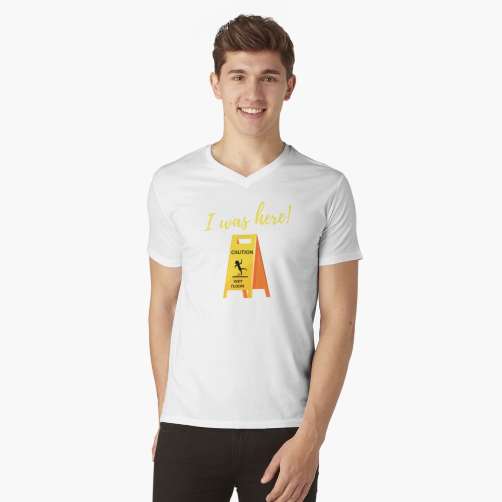 Item preview, V-Neck T-Shirt designed and sold by SavvyCleaner.