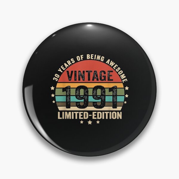 Item preview, Retro Vintage 1991 30 Year Old 30th Birthday Gift Him Her designed and sold by Oscar123412.