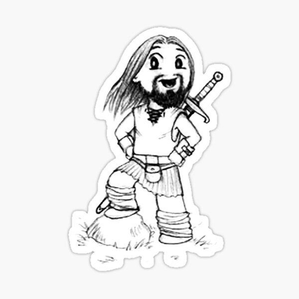 Wee Wullie Wallace Sticker