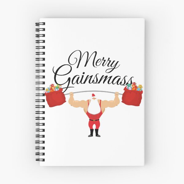 Item preview, Christmas Gains | Weight Lifting Santa | Christmas Gift | Hench designed and sold by itsokaybyme.