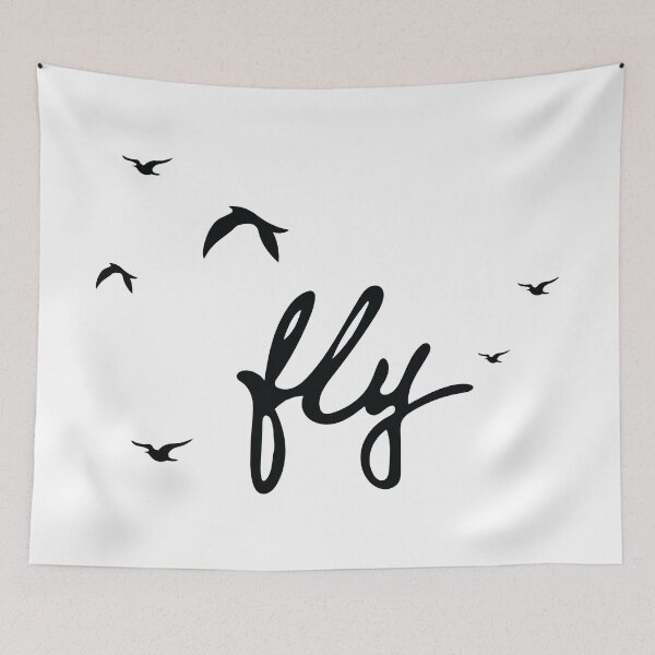 Item preview, "Fly" with beutiful birds design designed and sold by avionbubble.