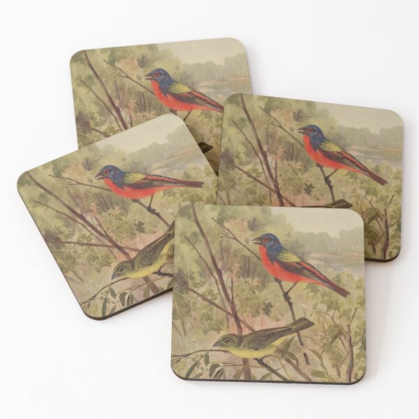Item preview, Painted Buntings Male And Female designed and sold by laguitan10.