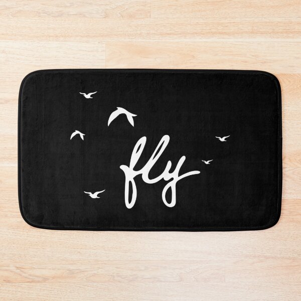 Item preview, "Fly" with beutiful birds design BLACK designed and sold by avionbubble.