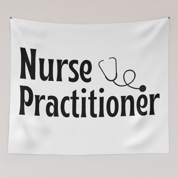Item preview, Nurse practitioner - nurse gift/present (black)  designed and sold by PickaSticka.