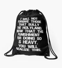 holyland Drawstring Bag