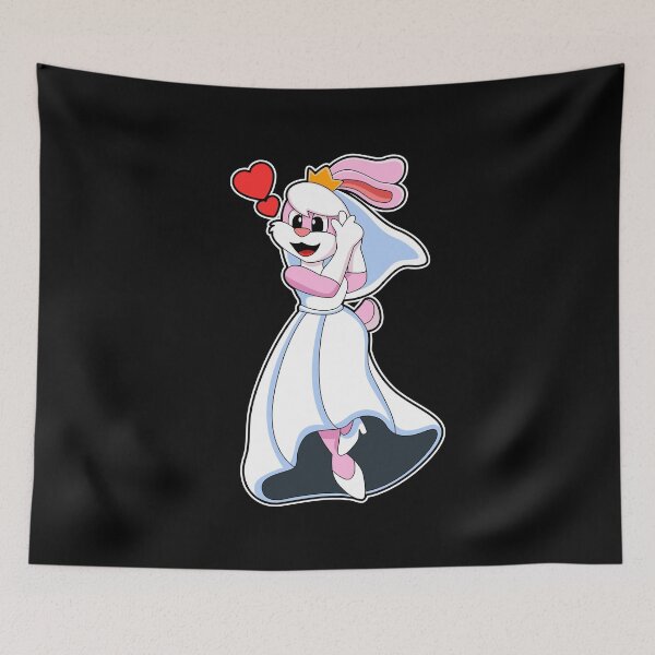 Item preview, Bunny with Wedding dress & Crown designed and sold by Snabdesign84.