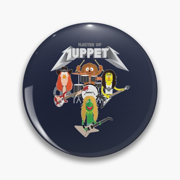 Item preview, Master of Muppets 2 - Muppets as Metallica Band designed and sold by Graphecx.